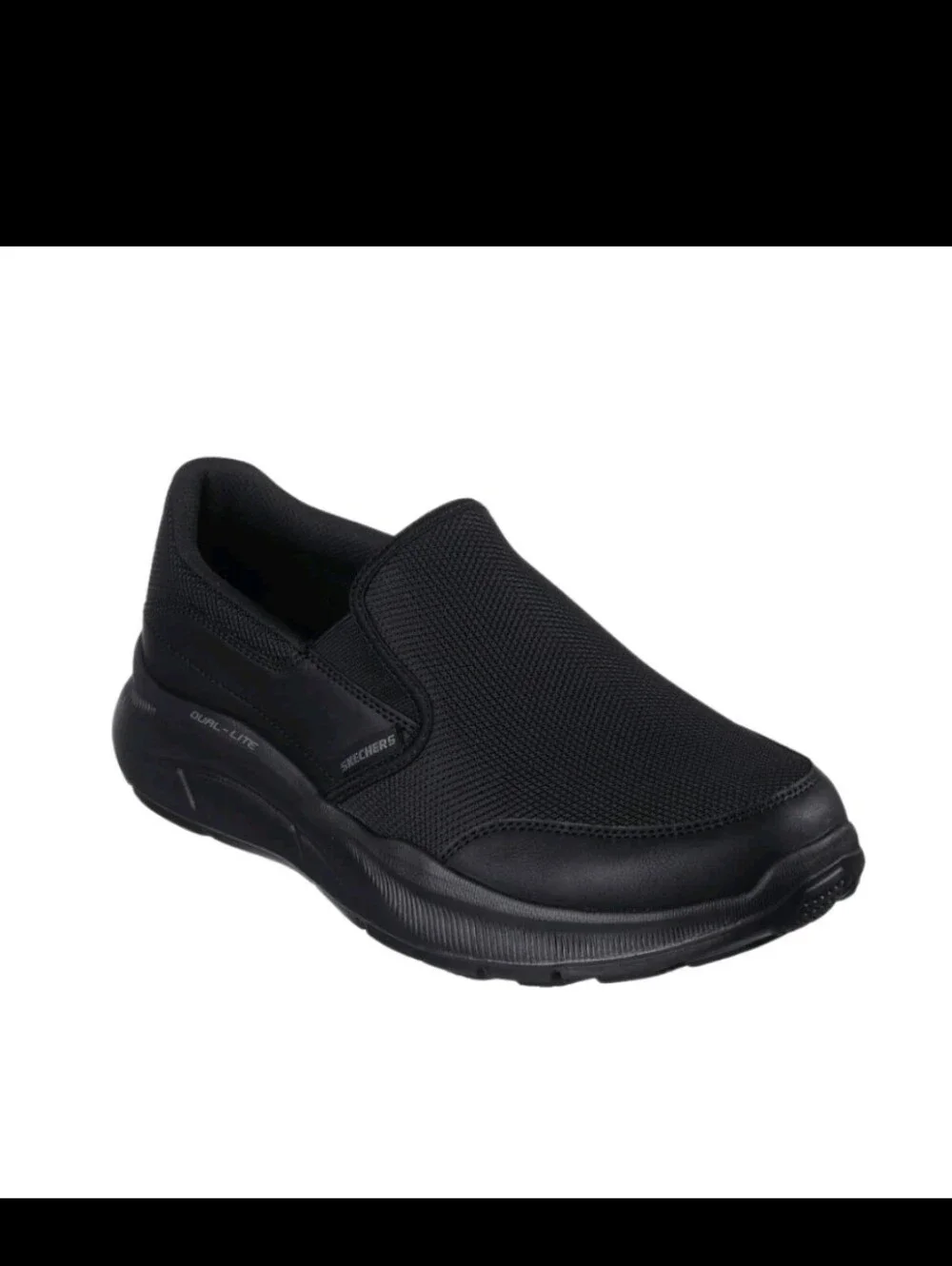 Skechers Men’s Relaxed Fit Equalizer 5.0 Persistable Shoes Black | Slip-On Memor